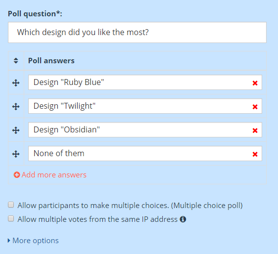 Pollware - Custom Polling for Websites